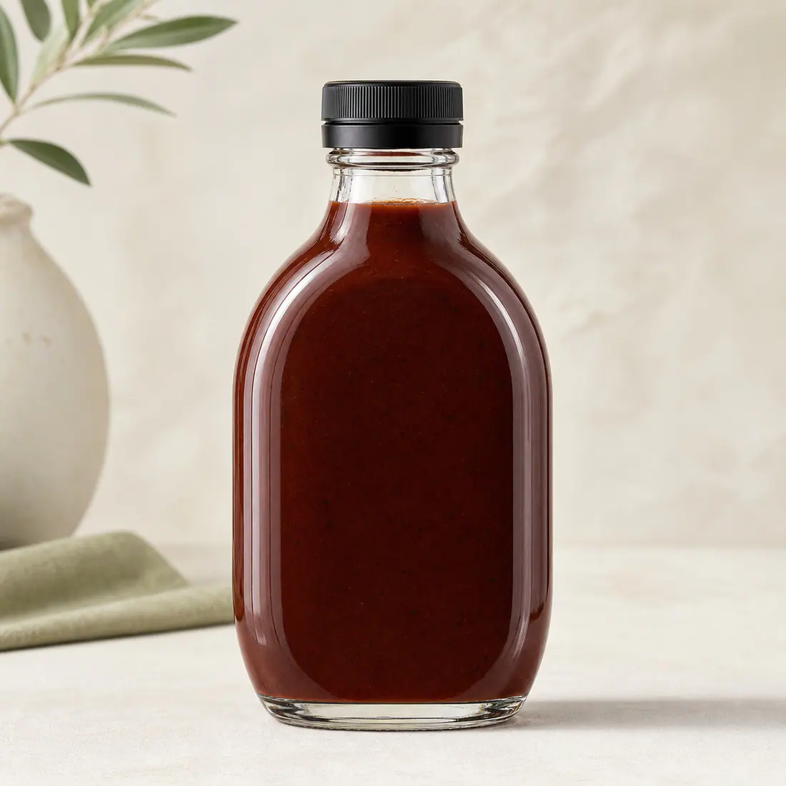 Glasflaschen für BBQ-Sauce Produktansicht