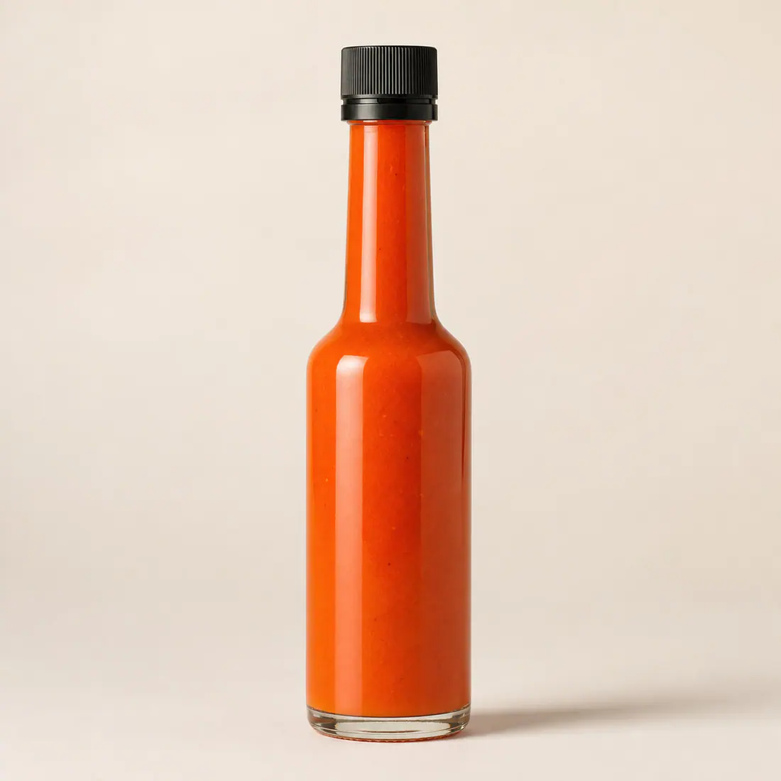 Glas Woozy-Flaschen für Chilisauce Produktansicht