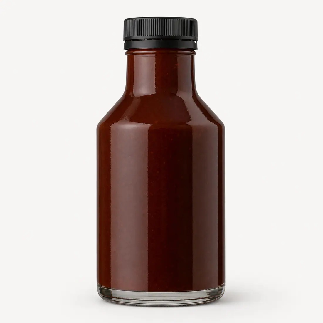 Glasflaschen für Ketchup und BBQ-Sauce Produktansicht