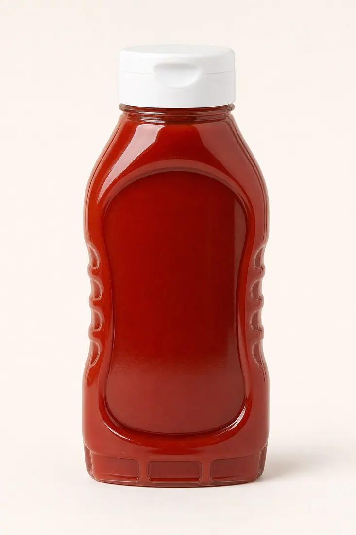 Ketchup-Quetschflaschen Produktansicht