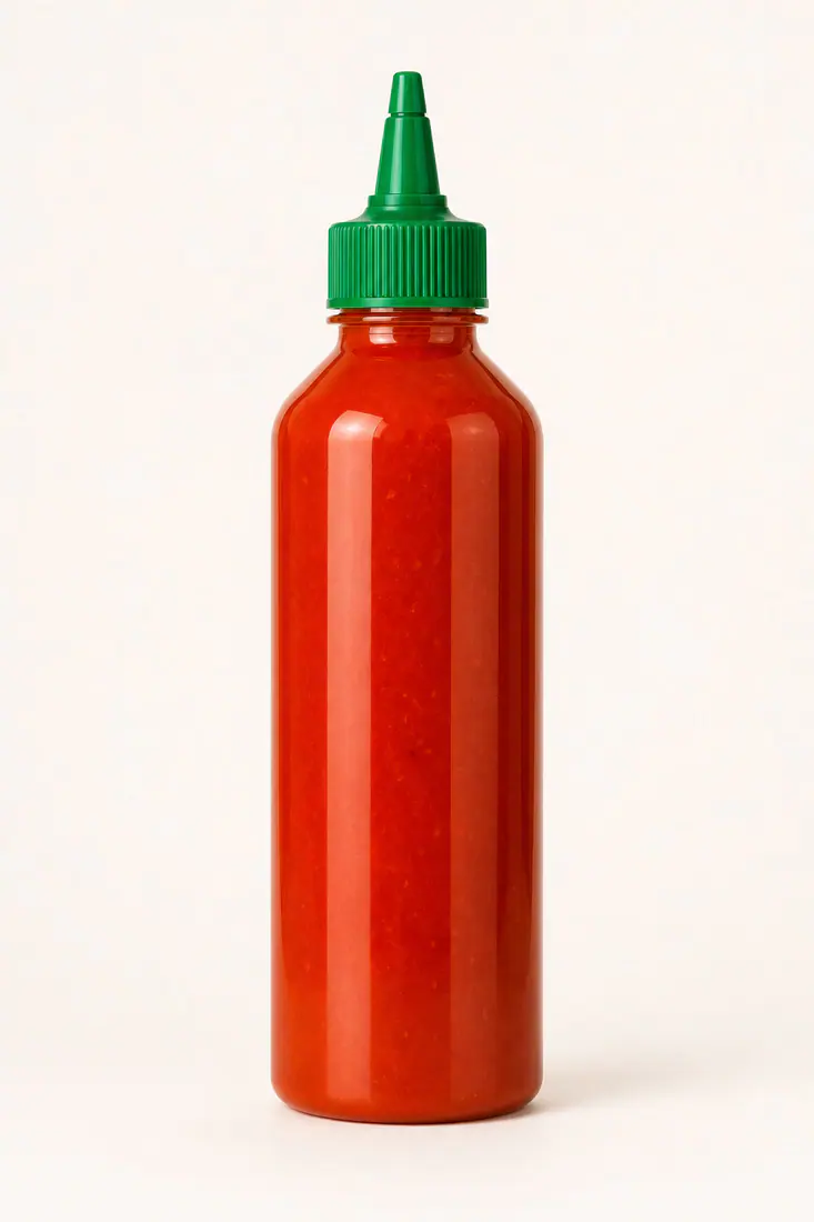 Quetschflaschen für Sriracha-Sauce Produktansicht