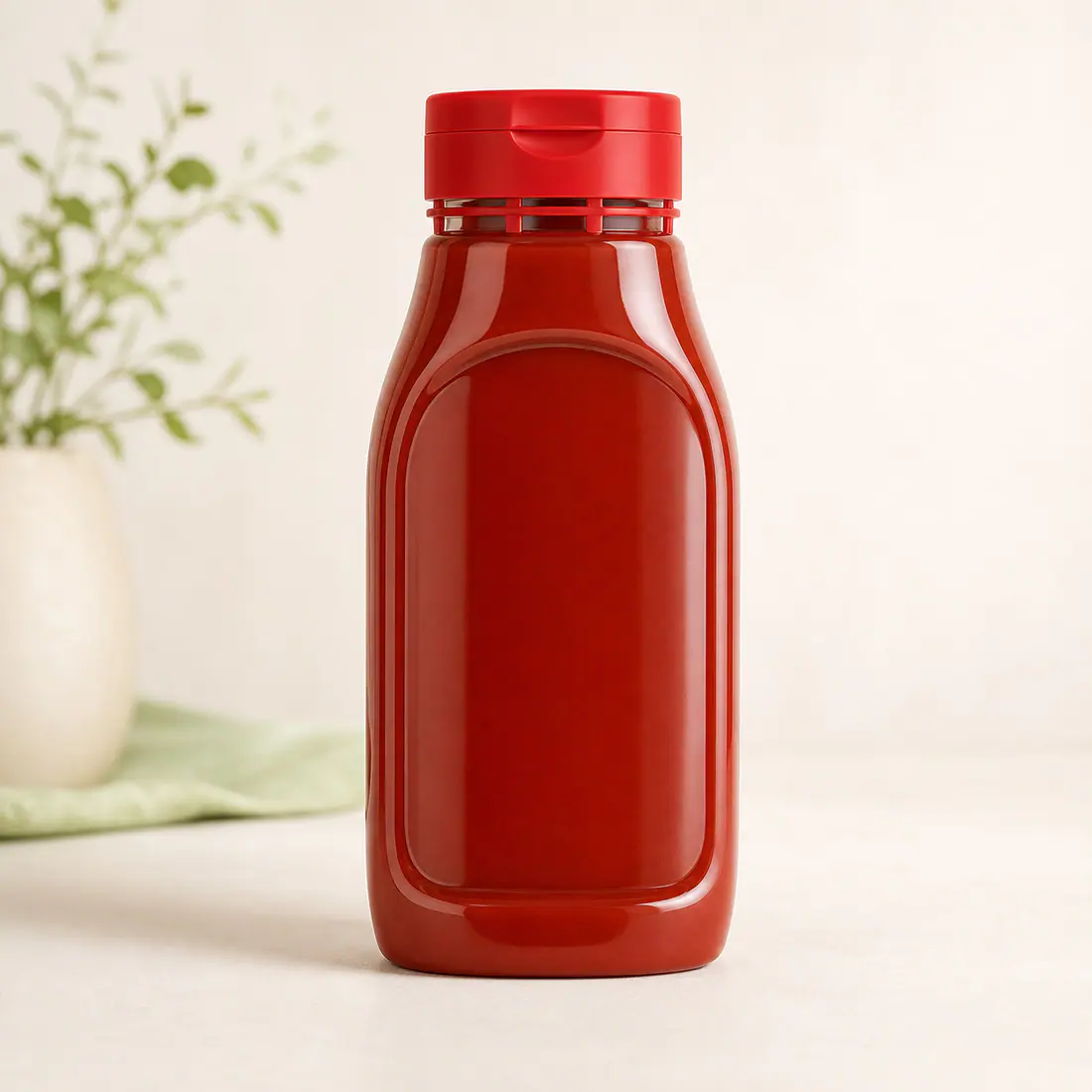 Ketchupflaschen mit Originalitätsverschluss Produktansicht