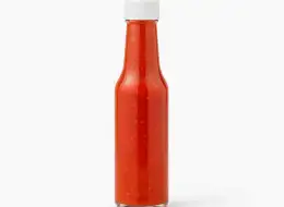 Quetschflaschen für Chilisauce Frontansicht für gewerbliche Verpackungsprojekte