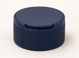 Disc-Top-Kappen für Dressingflaschen Frontansicht für gewerbliche Verpackungsprojekte