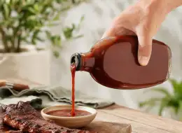 Glasflaschen für BBQ-Sauce Anwendungsszene für Würzverpackungen