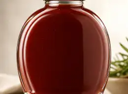 Glasflaschen für Würzsaucen Material- und Herstellungsdetail