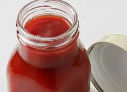 Glasflaschen für Ketchup und Tomatensauce Deckel- und Dichtungsdetail