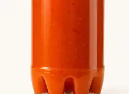 Woozy-Flaschen für Chilisauce Material- und Herstellungsdetail