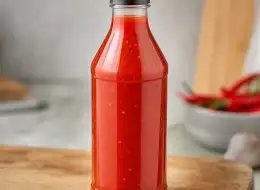 Pfeffersauce-Flaschen Material- und Herstellungsdetail