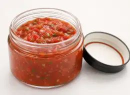 Weithalsgläser für Salsa und Dips Deckel- und Dichtungsdetail