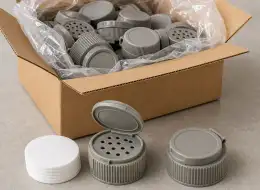 Streuverschlüsse mit Dichtungsliner Material- und Herstellungsdetail