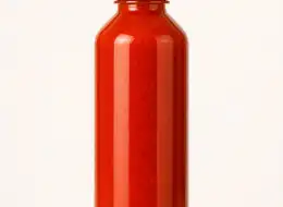 Quetschflaschen für Sriracha-Sauce Frontansicht für gewerbliche Verpackungsprojekte