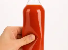 Quetschflaschen für Sriracha-Sauce Material- und Herstellungsdetail