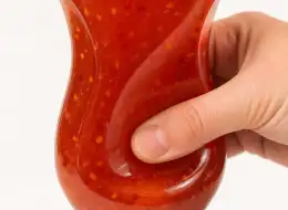 Kopfstehende Quetschflaschen für Sweet-Chili-Sauce Material- und Herstellungsdetail