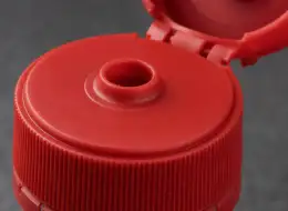 Originalitätsverschlüsse für Saucenflaschen Deckel- und Dichtungsdetail