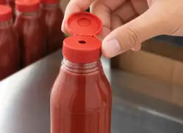 Originalitätsverschlüsse für Saucenflaschen Anwendungsszene für Würzverpackungen
