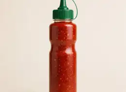 Quetschflaschen für dickflüssige Chilisauce Frontansicht für gewerbliche Verpackungsprojekte