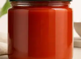 Weithalsgläser für Saucen Material- und Herstellungsdetail
