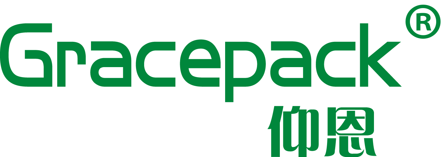 Gracepack Logo für lebensmittelechte Saucenflaschen Gewürzgläser Glasflaschen und Verschlüsse